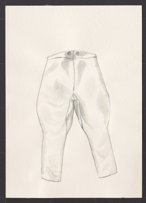 Kresba – nohavice mužské
