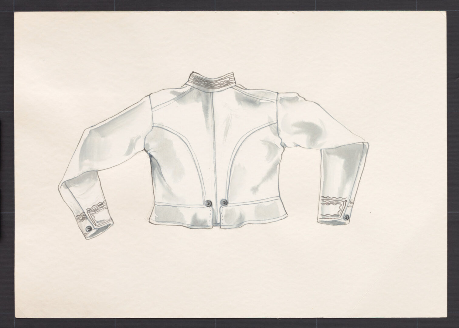 Kresba – kabátik mužský