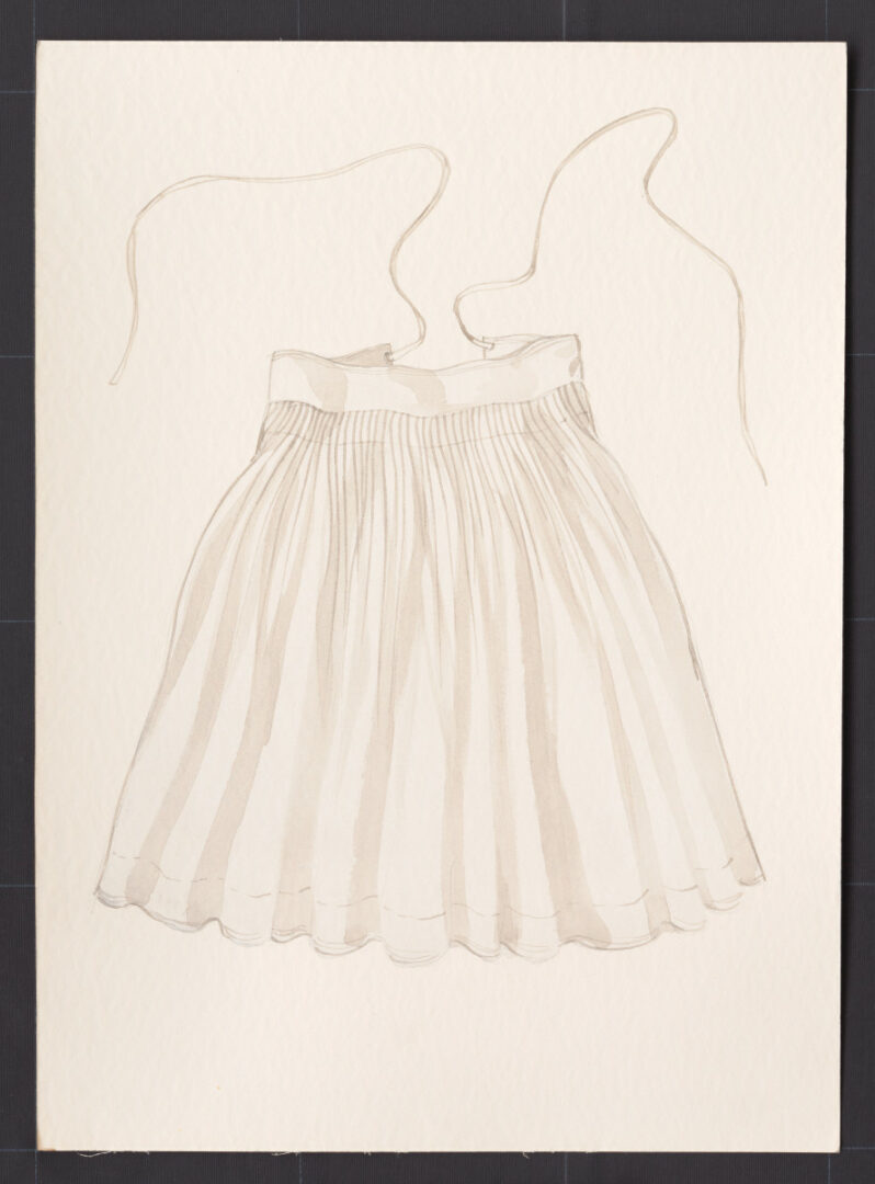 Kresba – sukňa spodná