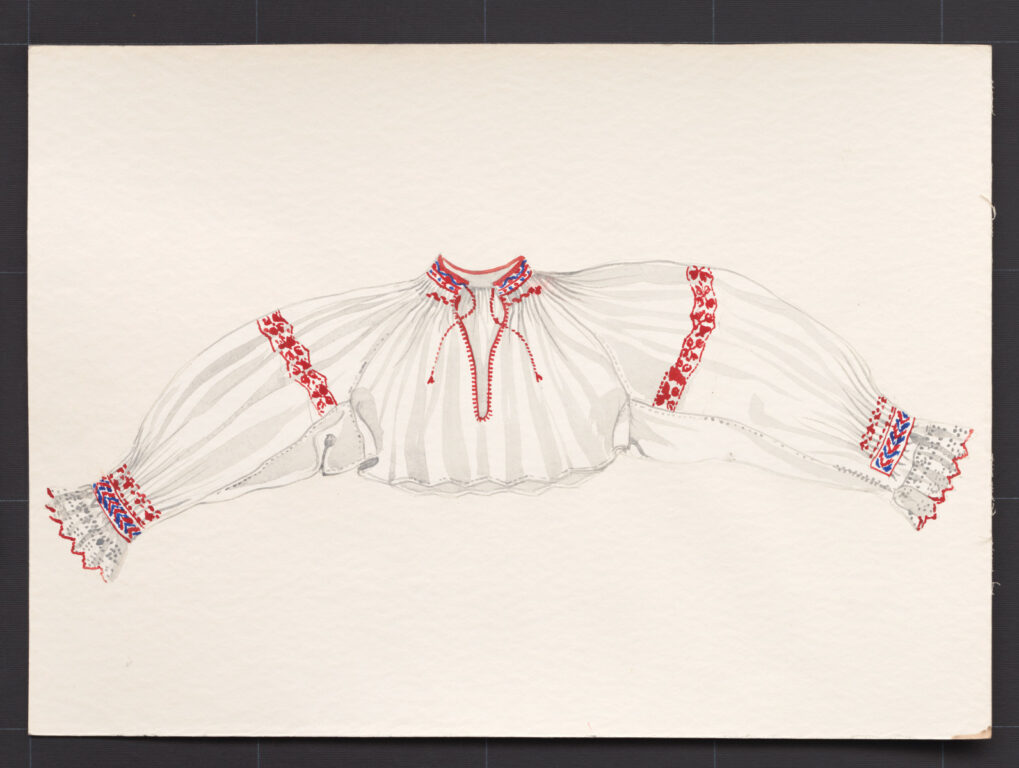 Kresba – rukávce dievčenské