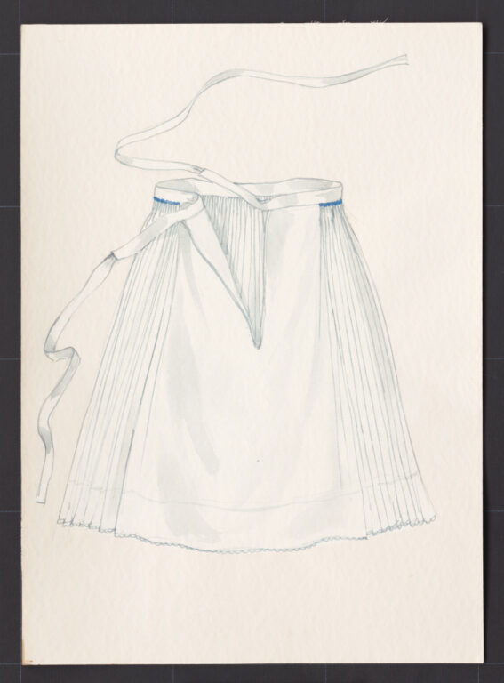 Kresba – sukňa sviatočná