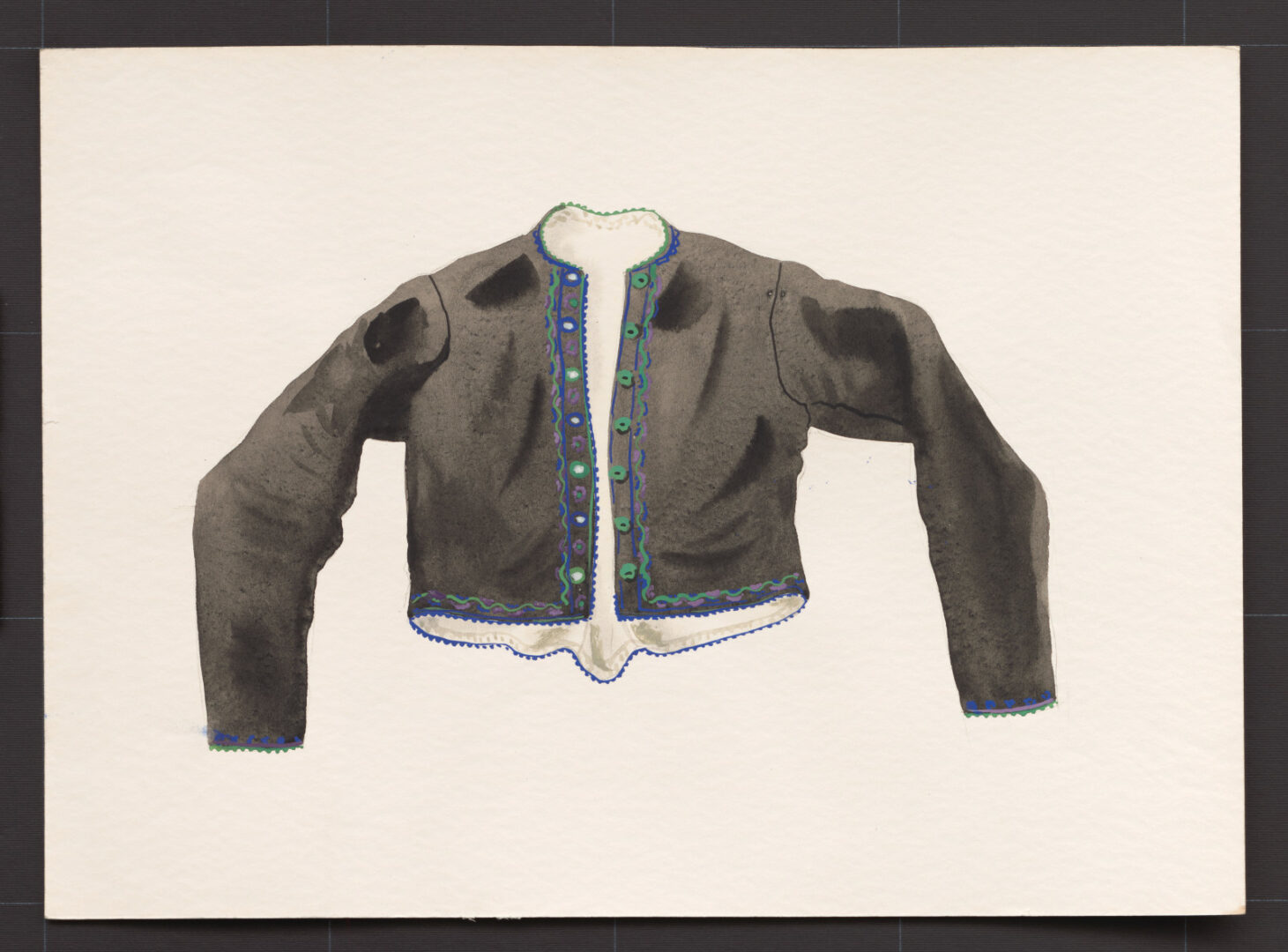 Kresba – kabátik ženský