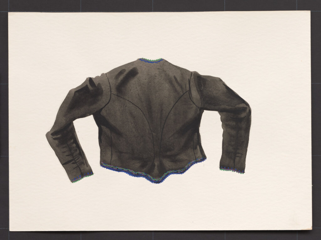 Kresba – kabátik ženský