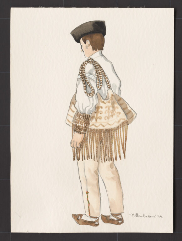 Kresba – odev mužský pracovný