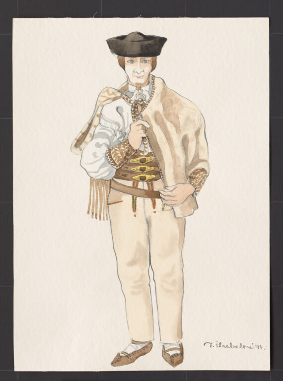 Kresba – odev mužský pracovný