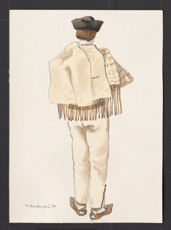 Kresba – odev mužský pracovný