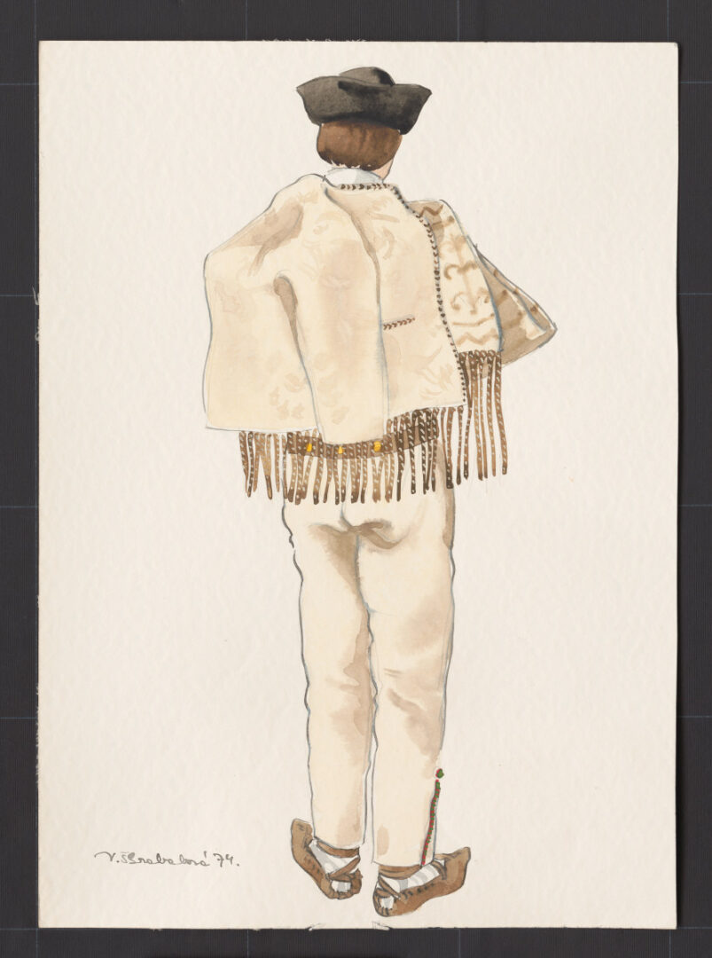 Kresba – odev mužský pracovný