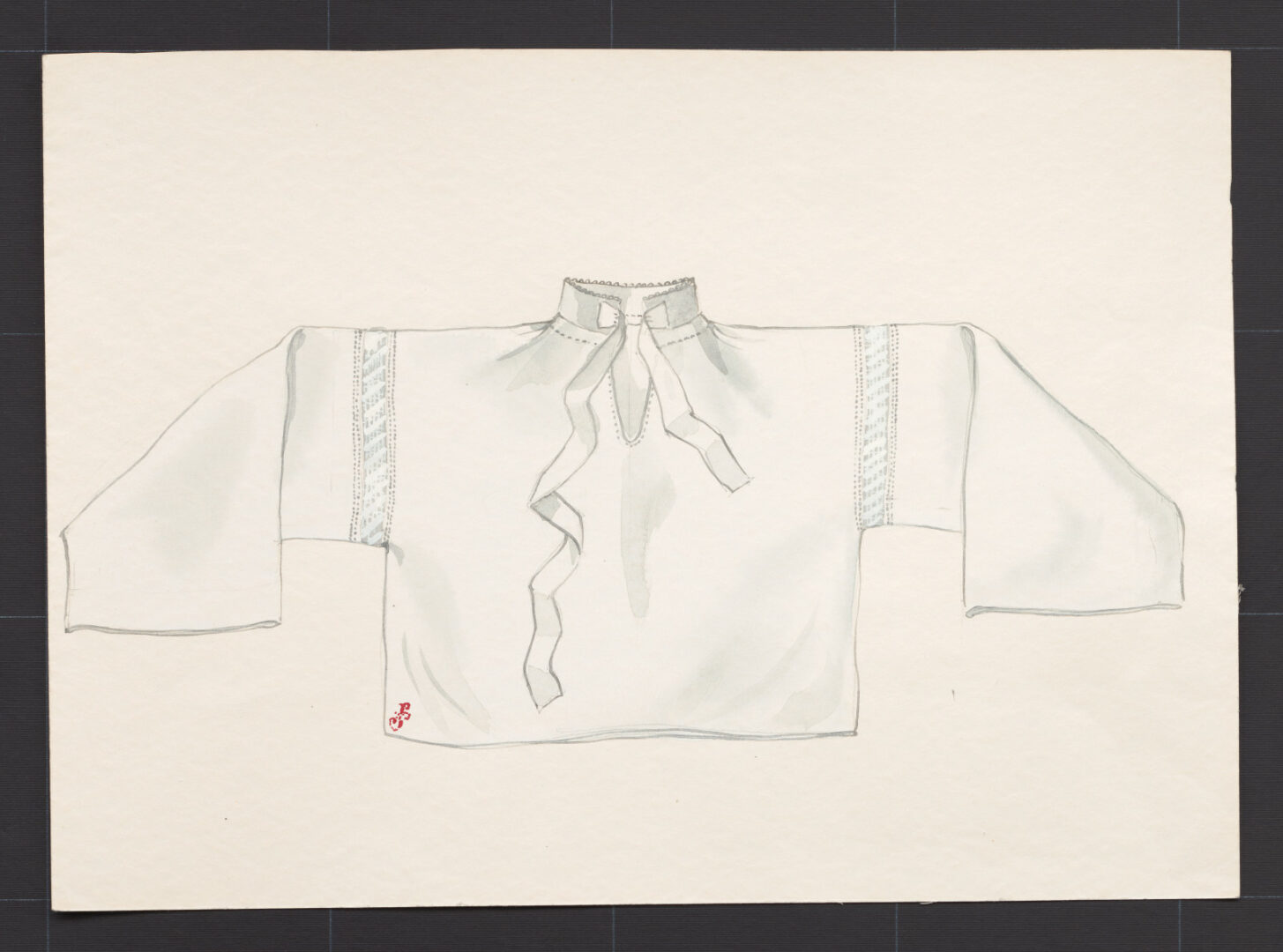 Kresba – košeľa mužská