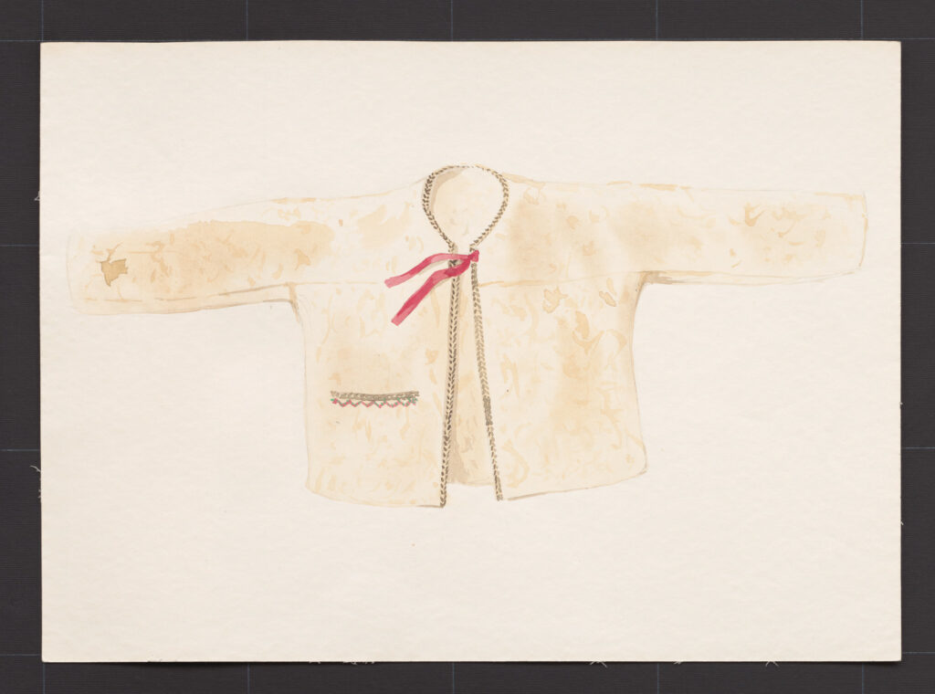 Kresba – kabanica mužská