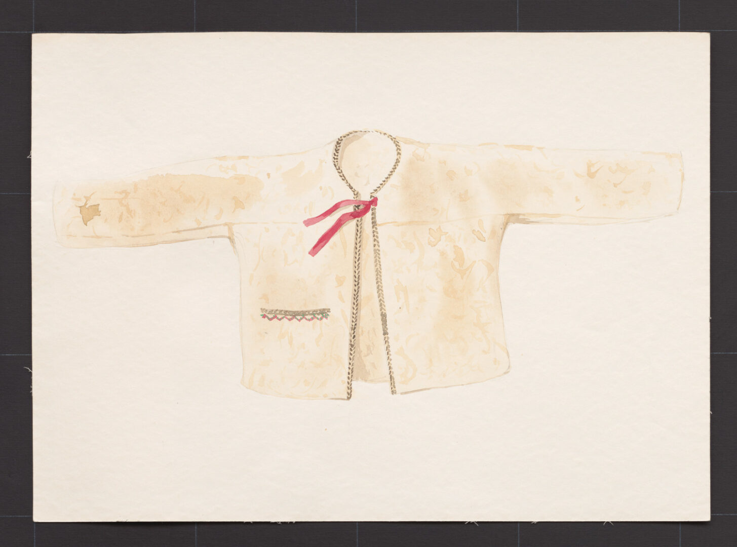 Kresba – kabanica mužská