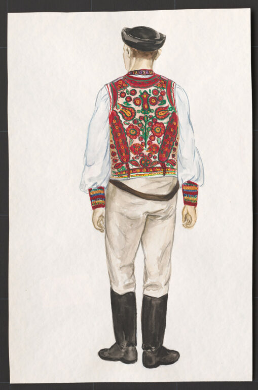 Kresba – odev mužský