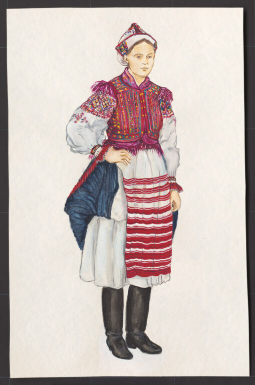 Kresba – odev ženský