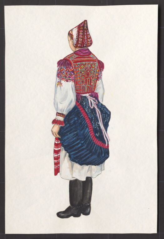 Kresba – odev ženský