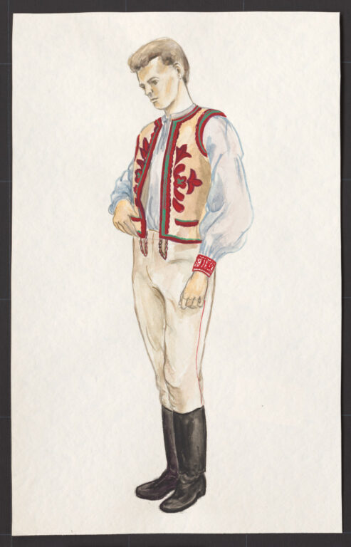 Kresba – odev mužský