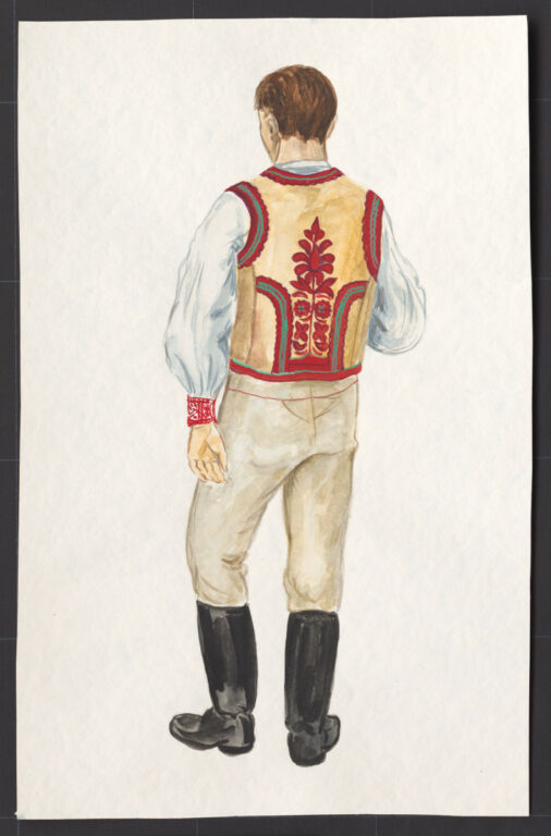 Kresba – odev mužský