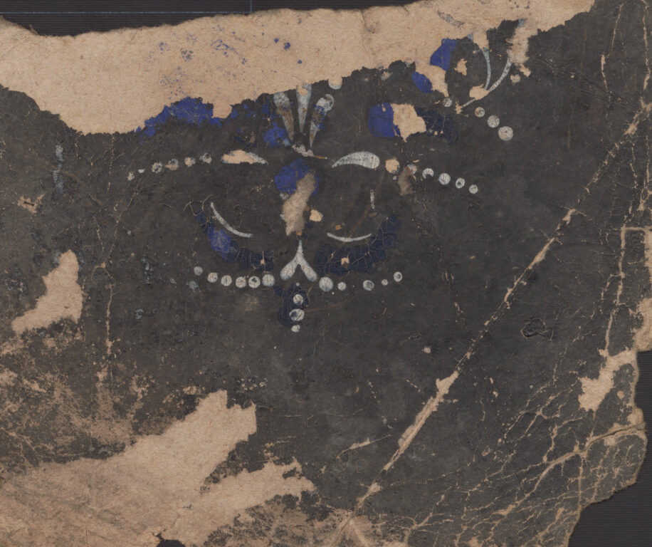 Vzorkovník modrotlačový – 14dvojhárkov,21listov,14fragmentov