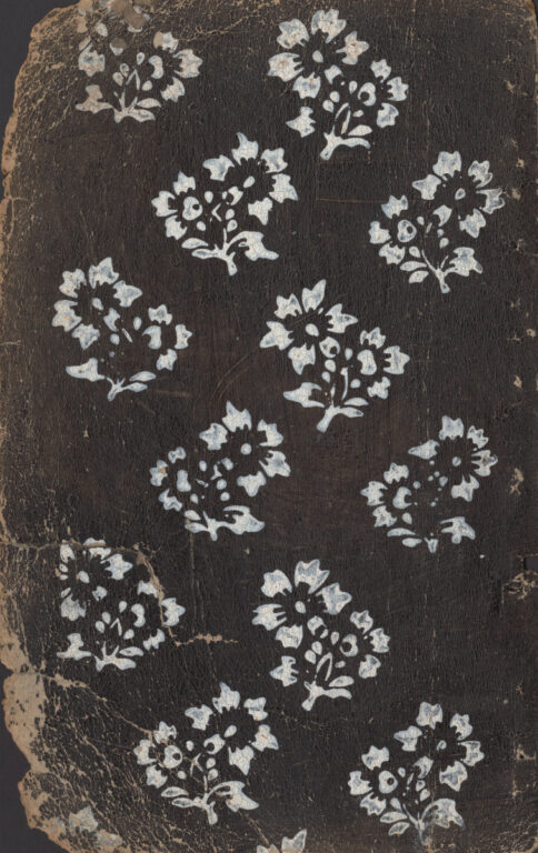 Vzorkovník modrotlačový – 11dvojhárkov,63listov,1obal