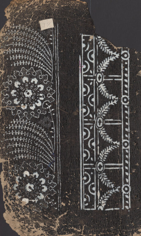 Vzorkovník modrotlačový – 11dvojhárkov,63listov,1obal