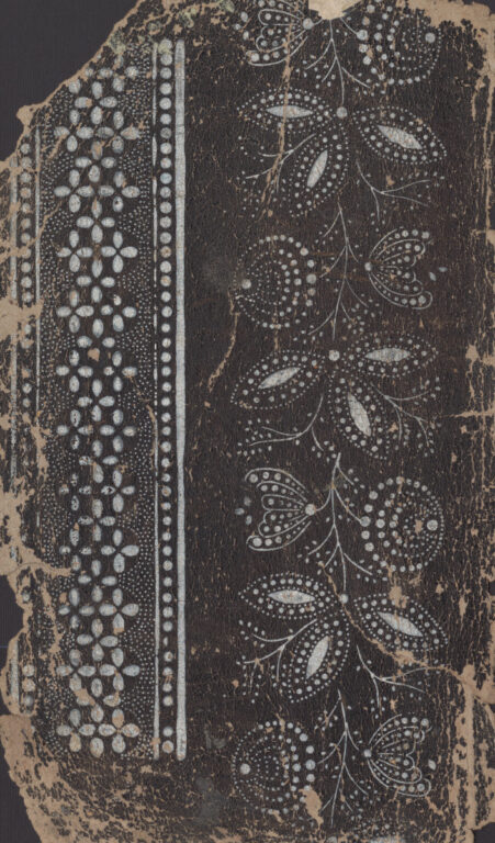 Vzorkovník modrotlačový – 11dvojhárkov,63listov,1obal