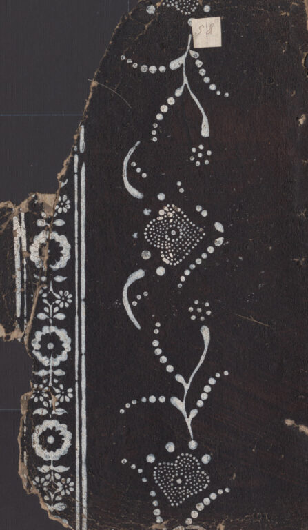 Vzorkovník modrotlačový – 11dvojhárkov,63listov,1obal