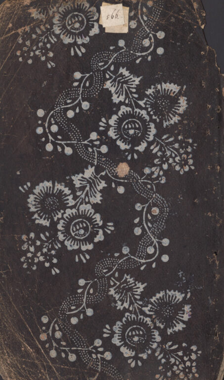 Vzorkovník modrotlačový – 11dvojhárkov,63listov,1obal