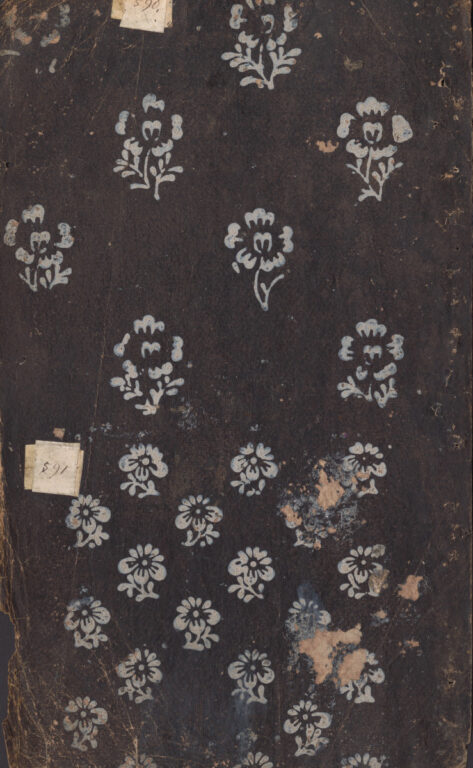 Vzorkovník modrotlačový – 11dvojhárkov,63listov,1obal