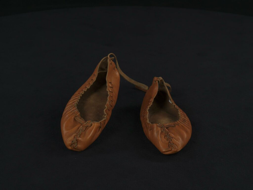 Krpce kožené mužské, pár