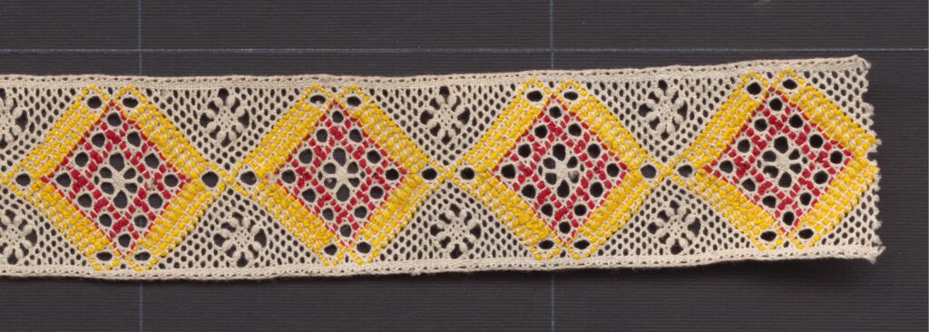 Čipka paličkovaná