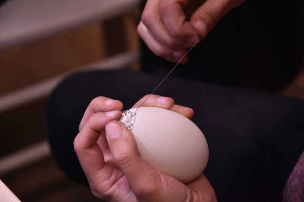 Zobraziť fotografiu Kraslice zdobené drôtom