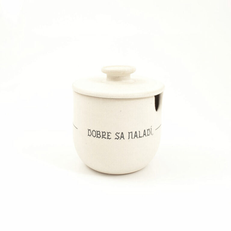 Stoneware container for sugar